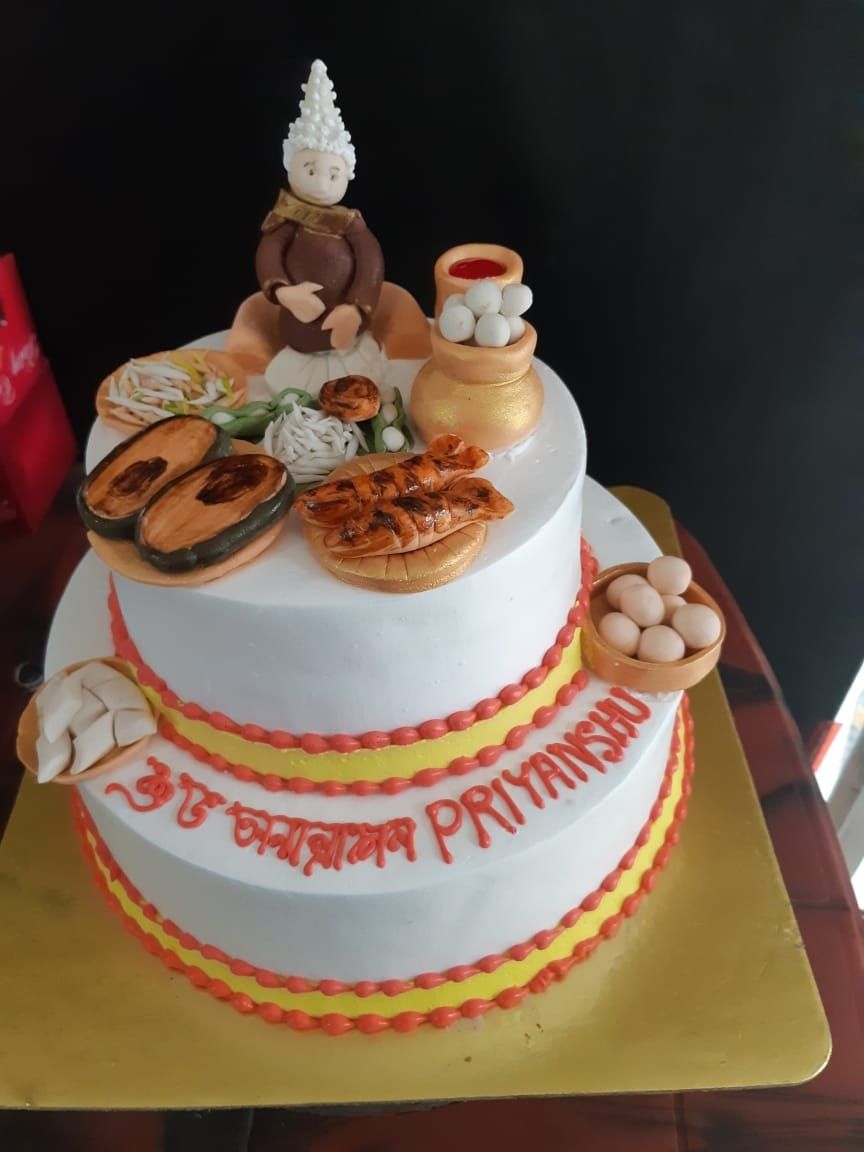 Anna Prasana Cake|Customized Cakes Online Hyderabad|CakeSmash.in