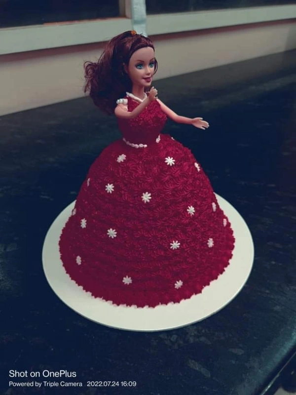 Barbie Doll Cake  - 3 Pound