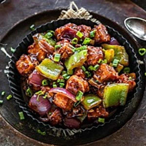Chilli Paneer: Dry