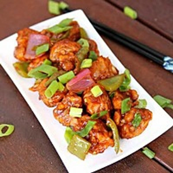 Mushroom Manchurian: Dry