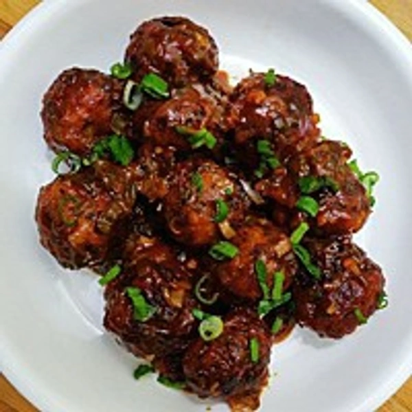 Veg Manchurian: Dry