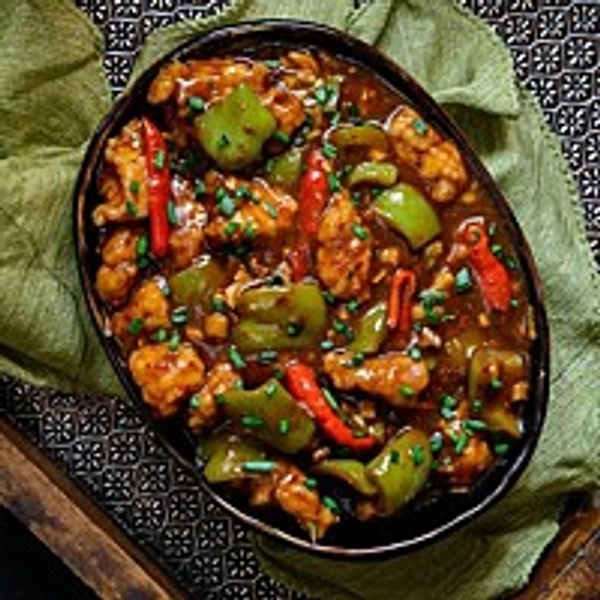Hot Garlic Chicken: Gravy