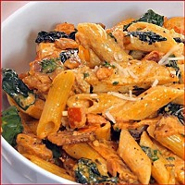 Red Sauce Pasta with Cheese: Chicken