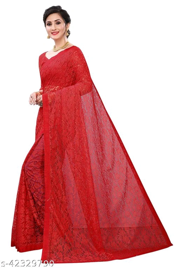 Adrika Petite Sarees - Red