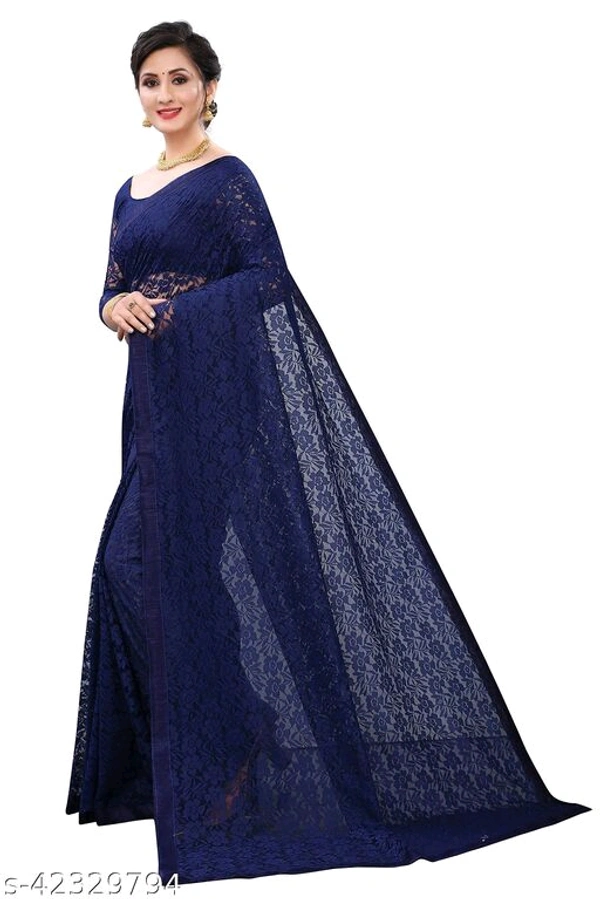 Adrika Petite Sarees - Nevy Blue