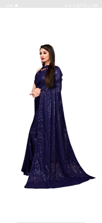 Trendy Alluring Sarees - Violent Violet