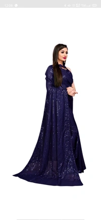 Trendy Alluring Sarees - Violent Violet