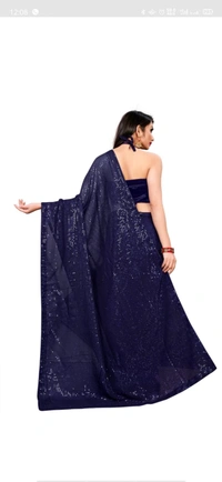 Trendy Alluring Sarees - Violent Violet