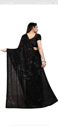 Trendy Alluring Sarees - Black