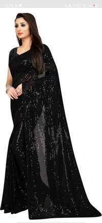 Trendy Alluring Sarees - Black