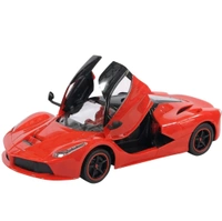 Remote Controlled Rechargeable Super Car with Opening Doors and LED Headlight | Birthady Gifts for Kids - Red