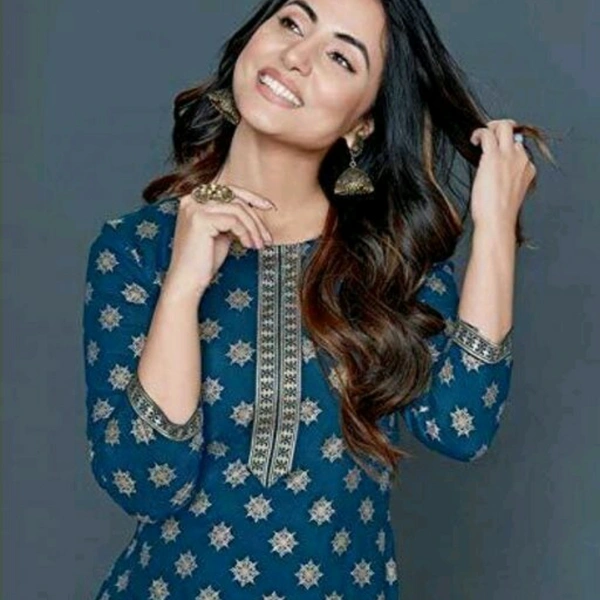 Jivika Fashionable Women Kurta Sets Pack Of 2 - Blue, S (Bust Size: 36 in, Shoulder Size: 11 in, Kurta Waist Size: 36 in, Kurta Hip Size: 36 in, Kurta Len