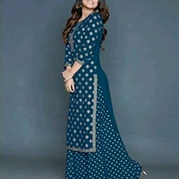 Jivika Fashionable Women Kurta Sets Pack Of 2 - B, M (Bust Size: 38 in, Shoulder Size: 11 in, Kurta Waist Size: 38 in, Kurta Hip Size: 38 in, Kurta Len
