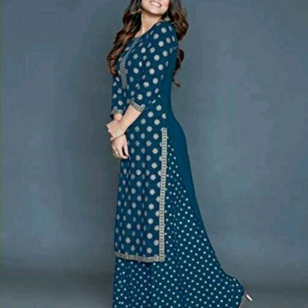 Jivika Fashionable Women Kurta Sets Pack Of 2 - B, M (Bust Size: 38 in, Shoulder Size: 11 in, Kurta Waist Size: 38 in, Kurta Hip Size: 38 in, Kurta Len