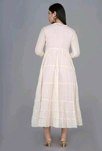 Cotton Sensational Women Gown - pink, S