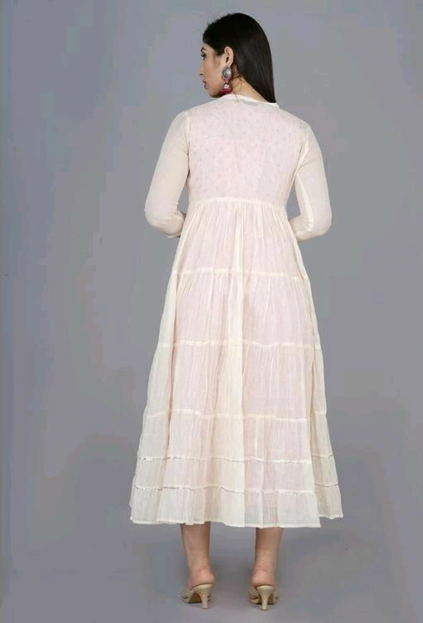 Cotton Sensational Women Gown - pink, S