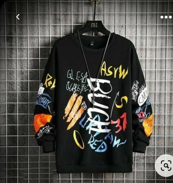 Stylish  Men Tshirts Fabric Cotton - Black, XL (Chest Size: 22 in, Length Size: 38 in)