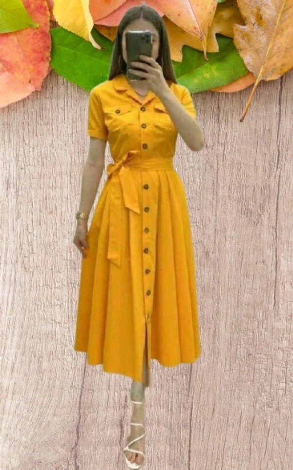 Women Tops & Tunics - mustard, XL (Bust Size: 42 in, Length Size: 45 in)