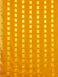 Yellow Chiffon Embellished Zari Border Party Saree  - yellow, NA