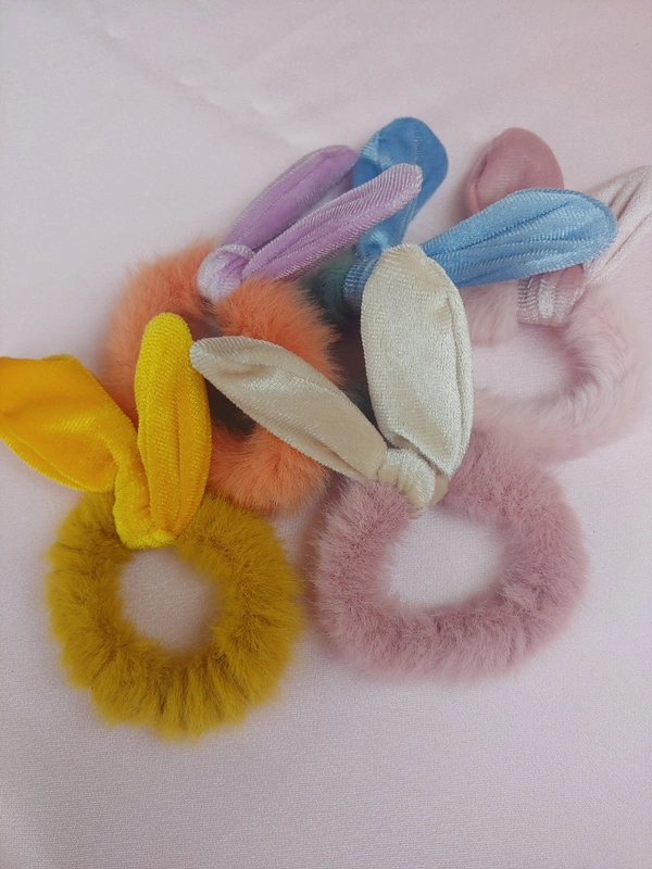 Fur Sliky Bunny - Pack Of 5 