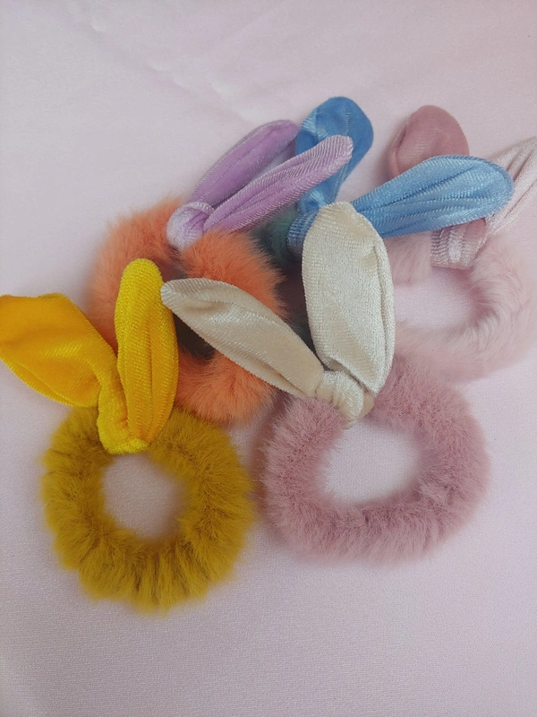 Fur Sliky Bunny - Pack Of 5 