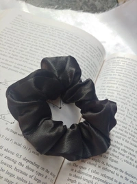 Scrunchies-Combo - Set Of 2 - Regular, Wine and Black