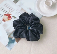 Solid Scrunchies - Black - 