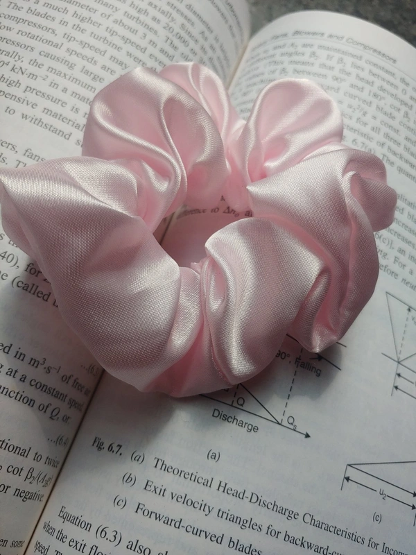 Solid Scrunchies Pink