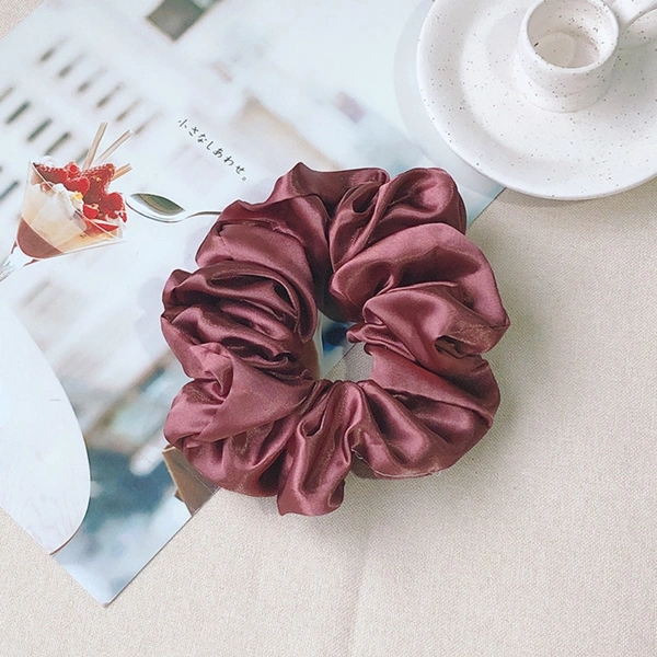 Solid Scrunchies Dusty Rose