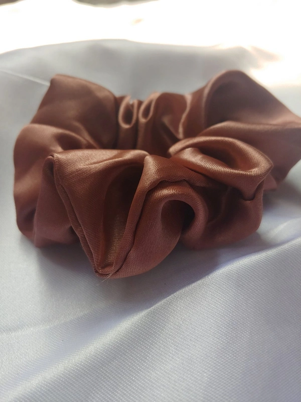 Solid Scrunchies Old Rose