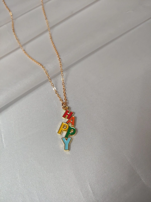 Happy Charm Neck chain
