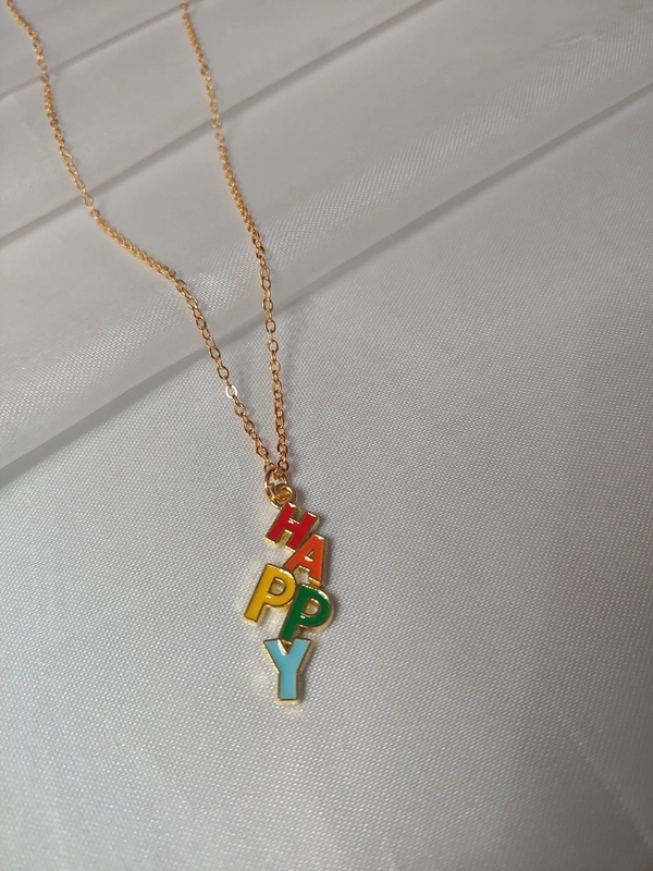 Happy Charm Neck chain