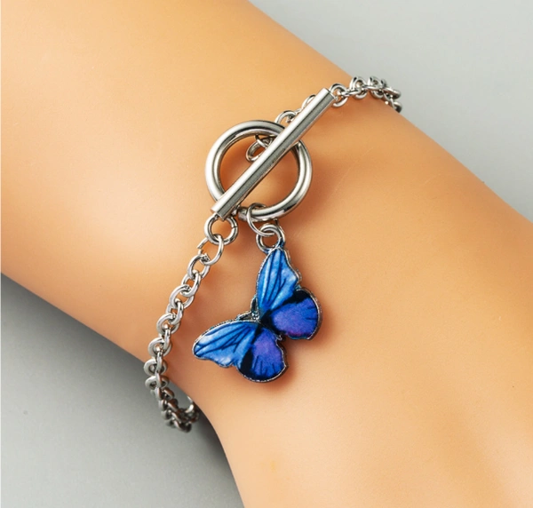 Bracelet Butterfly Dark Blue - 