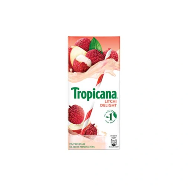 Tropicana Litchi Delight Juice 200ml