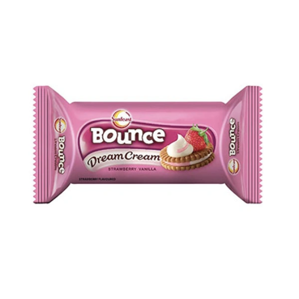 Sunfeast Bounce Dream creme (Strawberry) 120gm