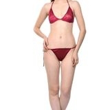Aimee Trades Comfortable Solid Satin 1 Bra & 1 Panty & 1 Robe Set ( Free Size )* - Multicoloured, Free Size(Bust - 28.0 - 36.0 inches) 
