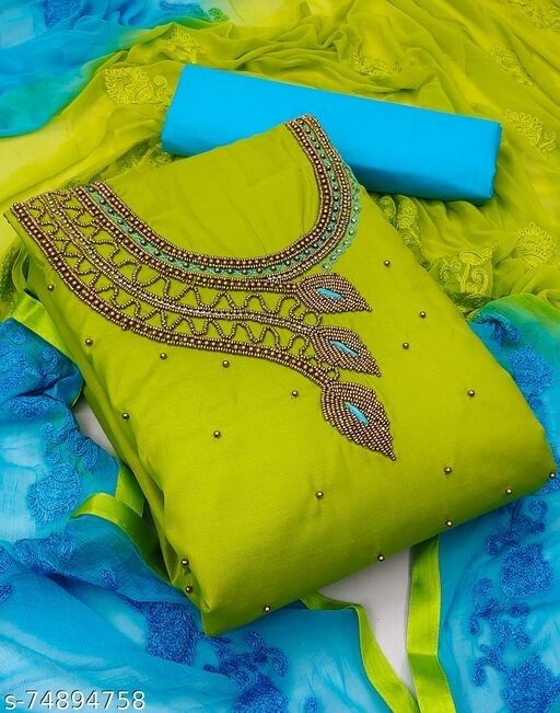 Parrot Green Batik Design Pure Cotton Dress Material at Rs 999/set | बाटिक  फैब्रिक in Mumbai | ID: 27458662733