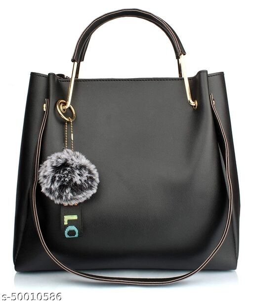 Pu Leather Adjustable Women Girls Trendy Stylish Handbag Bag, 300 Gram,  Size: 24*11*17 cm at Rs 450/piece in Karnal