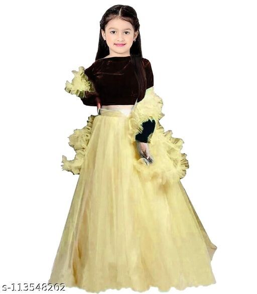 Designer Girls Lehenga Choli Readymade Ethnic Wear Kids Lehenga, Festive  Wear | eBay