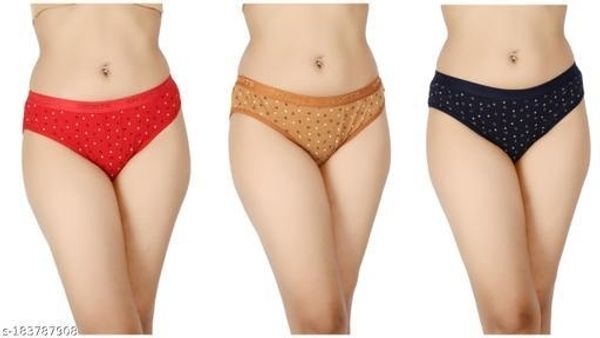 Women Hipster Multicolor Cotton Panty,ladies Panties ( Pack of 6 )