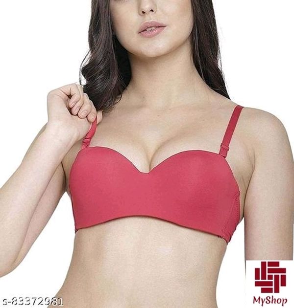 Piftif Women's Cotton Non-Padded Wire Free Tube Bra Highly