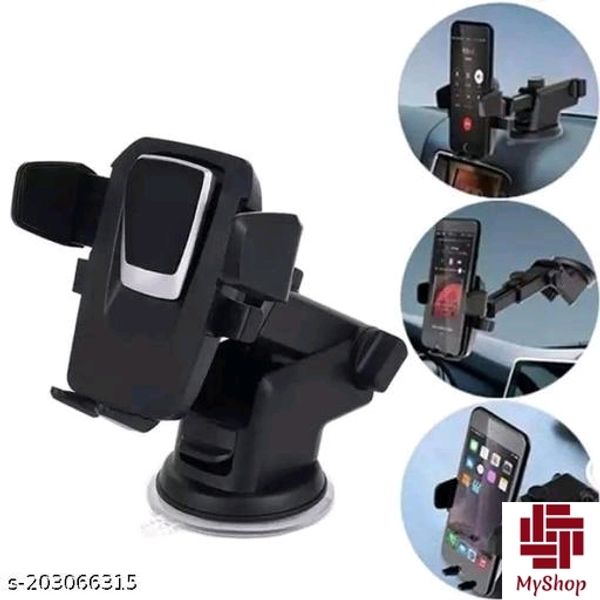 Buy Car Mobile Holder Adjustable Phone Holder with 360 Degree Rotation Car  Mount Mobile Phone Holder Stand for Dashboard Windshield Online