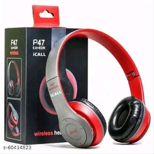 icall Best Sound Latest P47 With Mic SD Card Support 6 Hour