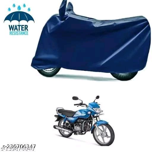 Hero HF Deluxe Bike Cover Navy Blue