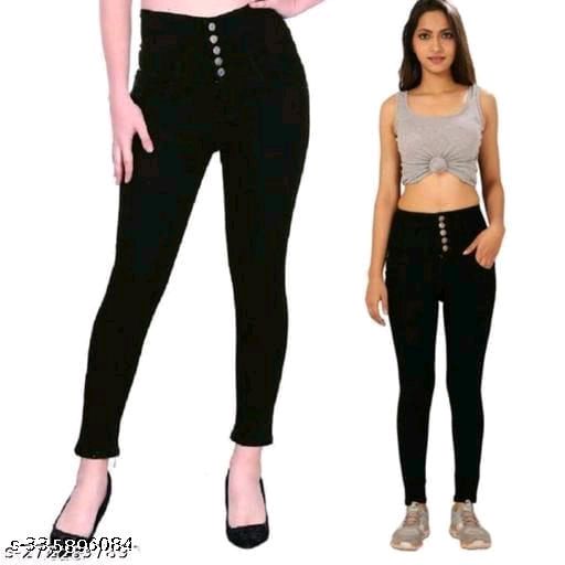 Yelete Womens Cotton Blend Full Length Jeggings Stretchy India | Ubuy