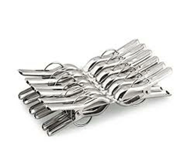 Cloth Clips (Steel) - స్టీల్ బట్టల క్లిప్స్ 