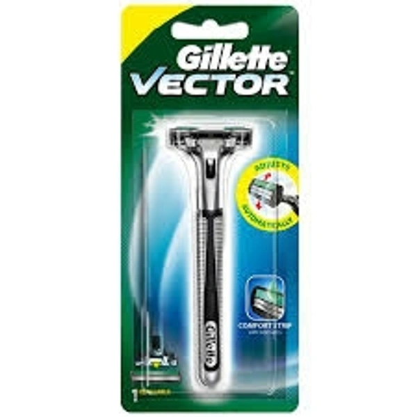 Gillette Vector Razor - జిల్లేట్ వెక్టర్ రేజర్