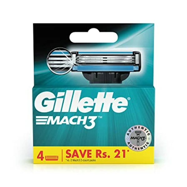 Gillette Mach 3 Blades - జిల్లేట్ మ్యాచ్ 3 బ్లేడ్స్ 