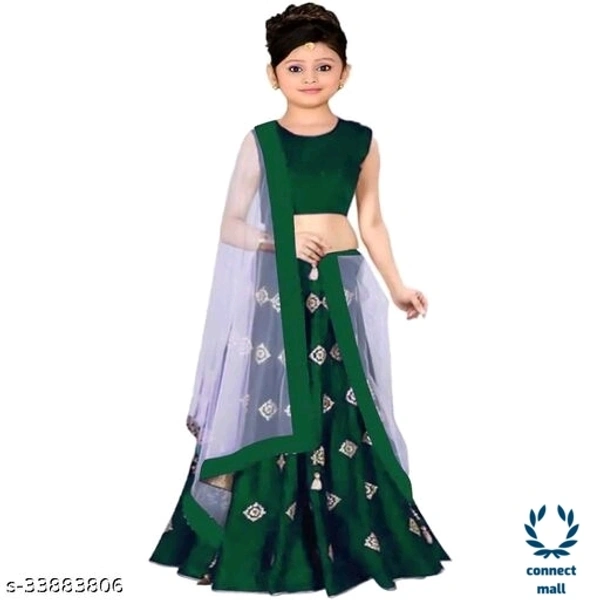 Stylish Kids Ethnic Wear Girls Lahenga Choli  with dupatta Pack of 1 from 0- 15yrs - Red