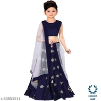 Stylish Kids Ethnic Wear Girls Lahenga Choli  with dupatta Pack of 1 from 0- 15yrs - Red